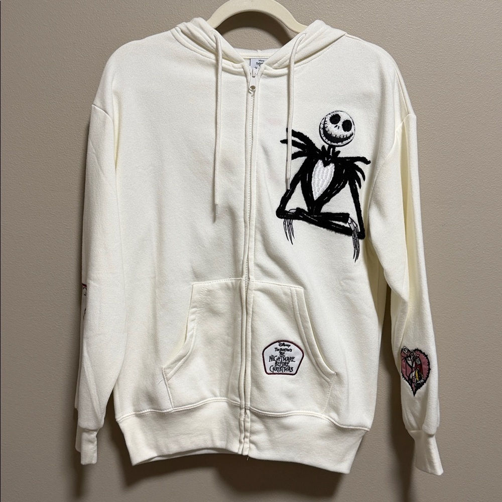 Disney Nightmare Before Christmas Zip Hoodie - Picture 8 of 11